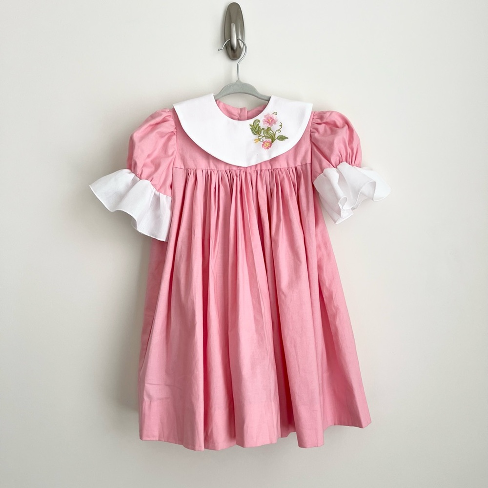 Vintage Pink Girl Dress